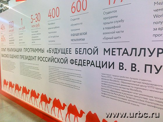 «Иннопром-2017»: Группа ЧТПЗ презентовала программу «Будущее Белой металлургии» «Иннопром-2017»: Группа ЧТПЗ презентовала программу «Будущее Белой металлургии»