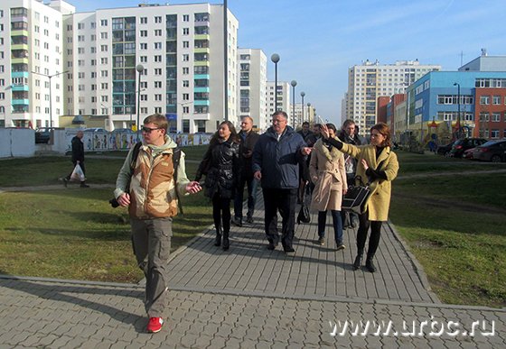 Академический район посетила делегация из Италии Академический район посетила делегация из Италии