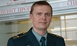 Дмитрий Шишкин: Тax free не влияет на исчисление таможенной пошлины. Фотография предоставлена пресс-службой Кольцовской таможни имени В.А. Сорокина