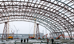 ЕВРАЗ изготовил металлопрокат для аглофабрики ММК. Фотография предоставлена пресс-службой ММК