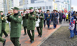Академический отметил День Победы. Фотография предоставлена пресс-службой АО «РСГ-Академическое»