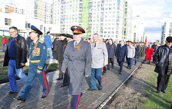 Академический отметил День Победы Академический отметил День Победы
