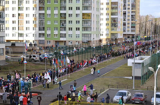 Академический отметил День Победы Академический отметил День Победы