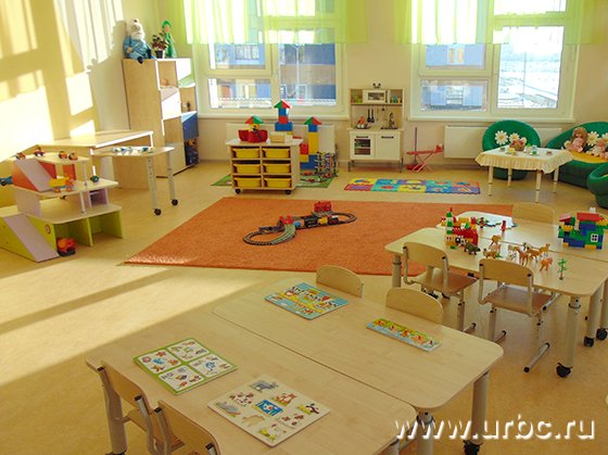 В Академическом открыли новый детсад В Академическом открыли новый детсад