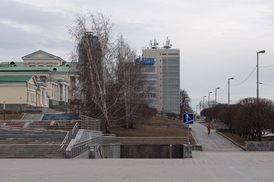 Город в самоизоляции