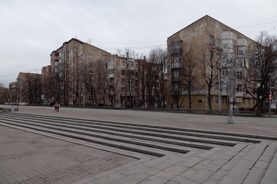 Город в самоизоляции