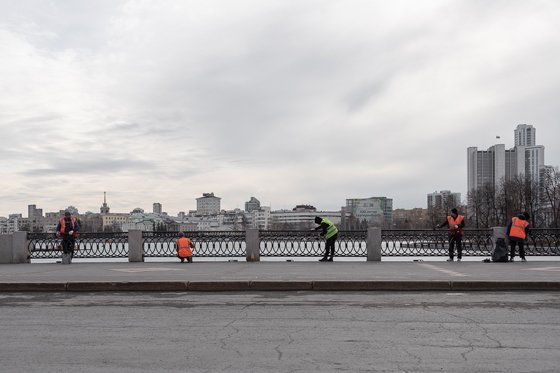 Город в самоизоляции