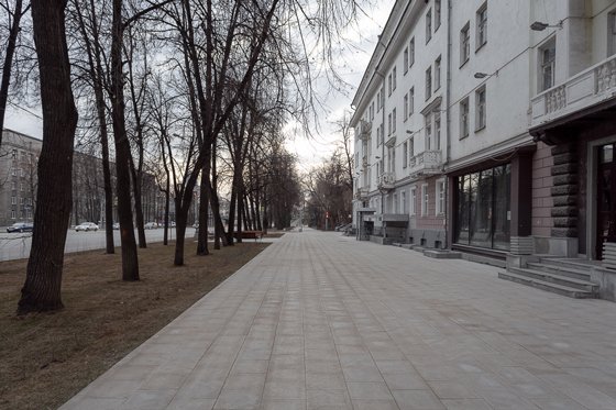 Город в самоизоляции