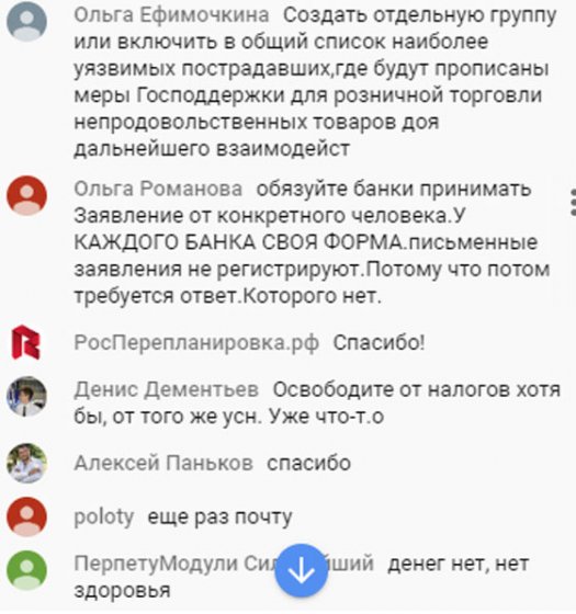 Мнение участников вебинара для предпринимателей, организованного ТПП