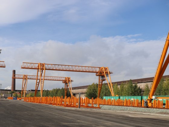 На ЕВРАЗ НТМК построили «умный склад» На ЕВРАЗ НТМК построили «умный склад»