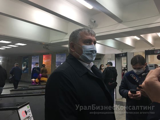 В метрополитене Екатеринбурга прошел рейд по соблюдению гражданами масочного режима