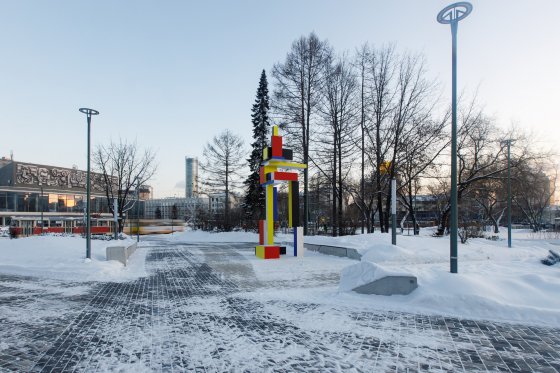 В Екатеринбурге завершился фестиваль паблик-арта, посвященный 25-летию «Атомстройкомплекса»