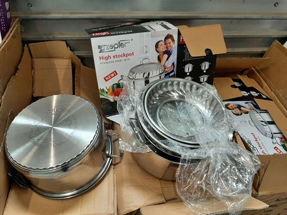 На границе в Челябинской области изъято 670 единиц контрафактной посуды Zepter