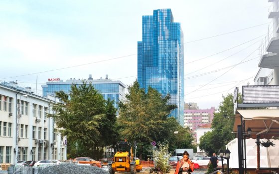 Особняк принесли в жертву небоскребу Особняк принесли в жертву небоскребу