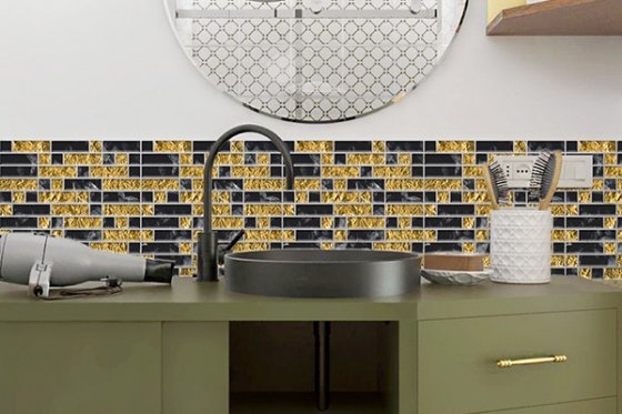 Стеклянная плитка: для тех, кто хочет ярких и смелых решений в интерьере