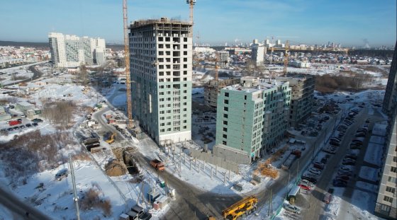 «Атомстройкомплекс» провел для школьников экскурсию по стройплощадке ЖК Nova park