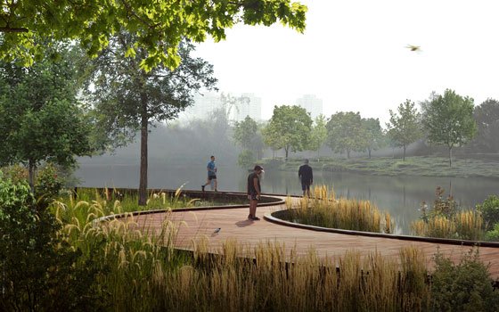 Сплав по набережной 