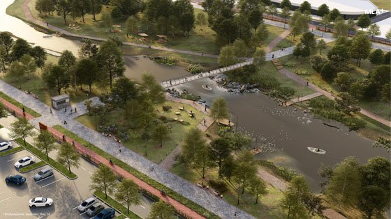 Сплав по набережной 