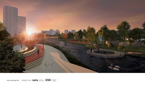 Сплав по набережной 