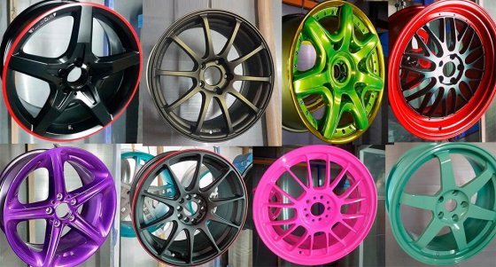 Восстановление защитного покрытия автомобильных дисков Восстановление защитного покрытия автомобильных дисков