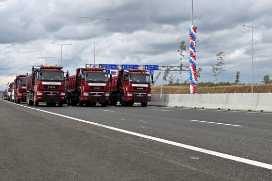 В Екатеринбурге замкнули кольцо ЕКАД и открыли движение по нему