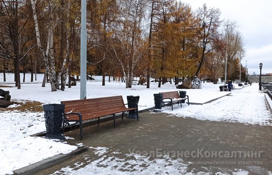 Сквер готов к празднику