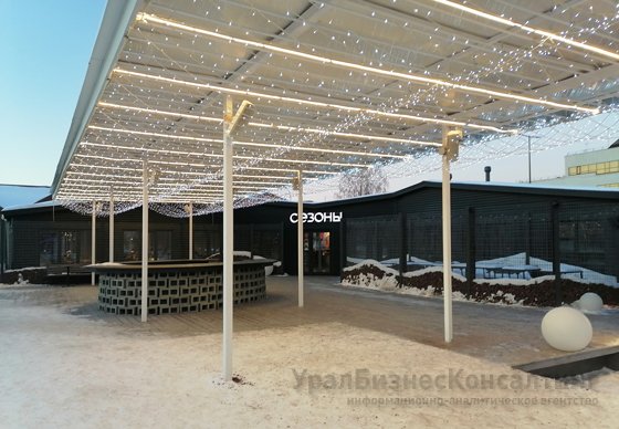 Город украшен