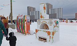 Широкая Масленица в Академическом