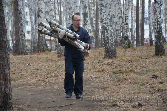 В Краснолесье жители объединились и навели порядок