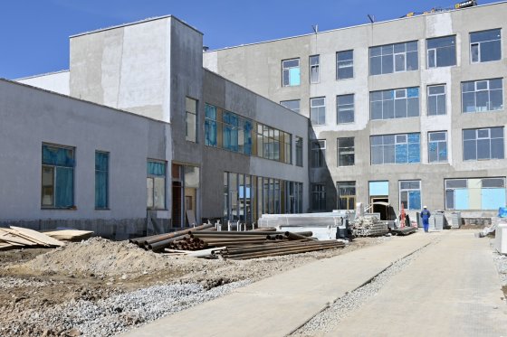 Лицей строится по графику Лицей строится по графику