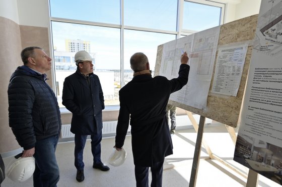 Лицей строится по графику Лицей строится по графику