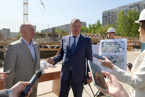 Новая школа обрела фундамент Новая школа обрела фундамент