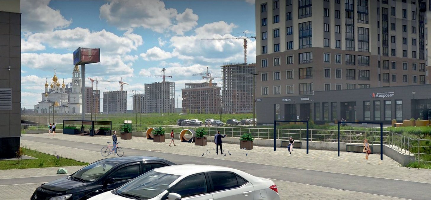 Застройщик Академического района к 300-летию Екатеринбурга благоустроит набережную реки Патрушихи Застройщик Академического района к 300-летию Екатеринбурга благоустроит набережную реки Патрушихи