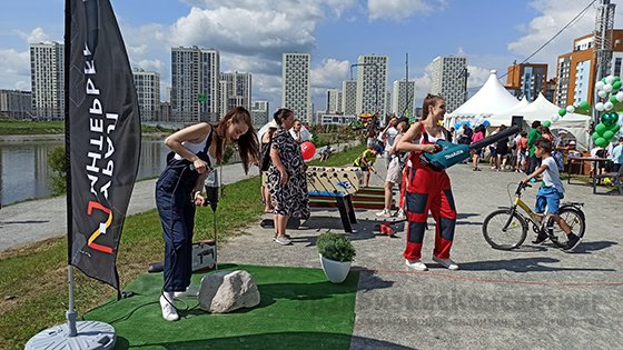 В Академическом районе Екатеринбурга 7 августа пройдет празднование Дня строителя