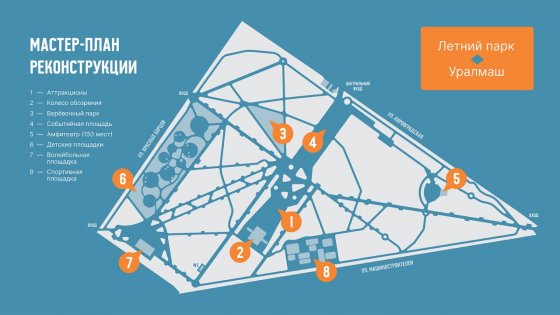 Подарок к юбилею летнего парка «Уралмаш» Подарок к юбилею летнего парка «Уралмаш»