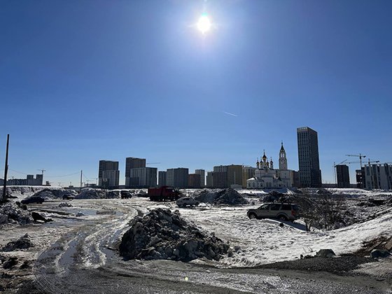 В Екатеринбурге началось строительство здания администрации Академического района
