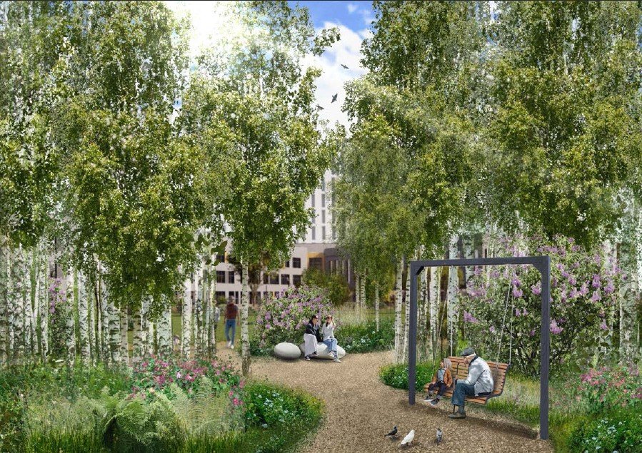 Зеленый город будущего