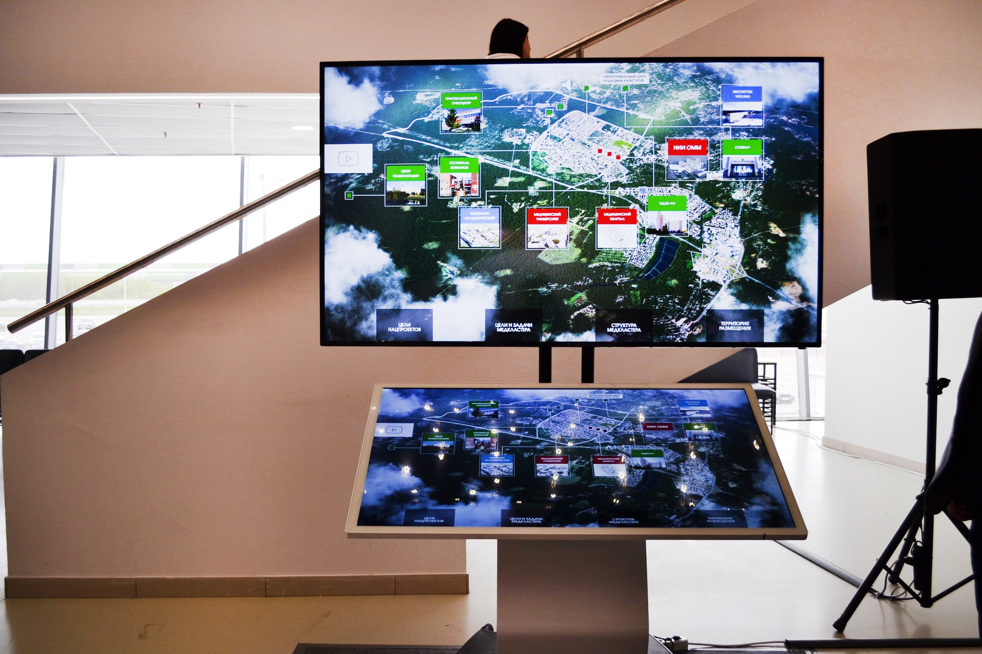 Медкластер «Академический» презентовали гостям Евразийского медфорума