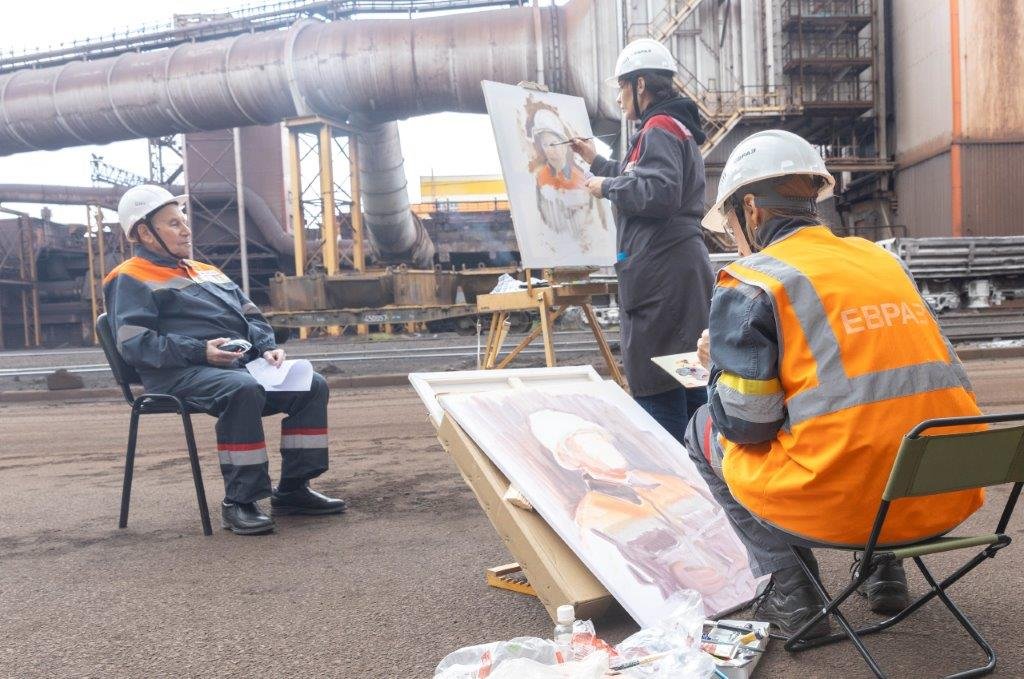 ЕВРАЗ НТМК проводит индустриальную биеннале для художников, посвященную 85-летию комбината ЕВРАЗ НТМК проводит индустриальную биеннале для художников, посвященную 85-летию комбината