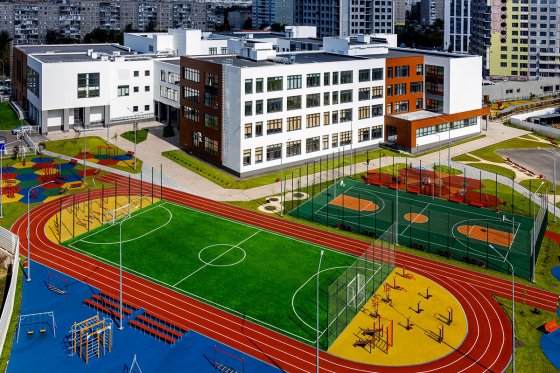 «Атомстройкомплекс» создал на базе школы спортивный хаб