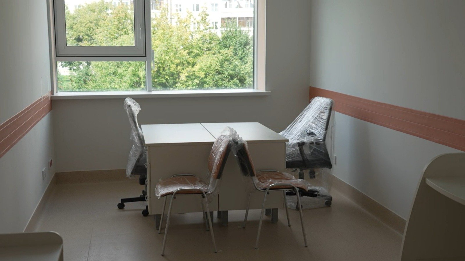 Интерьеры новой поликлиники ДГКБ № 9 на Готвальда расписали художники