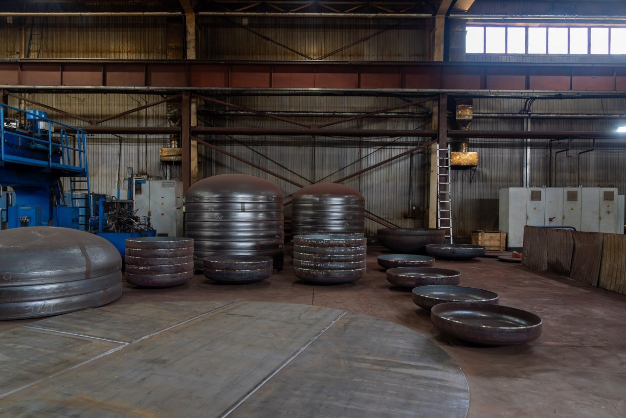 Получатель поддержки СОФПП запустил новый цех по производству днищ для железнодорожных цистерн, аппаратов и сосудов