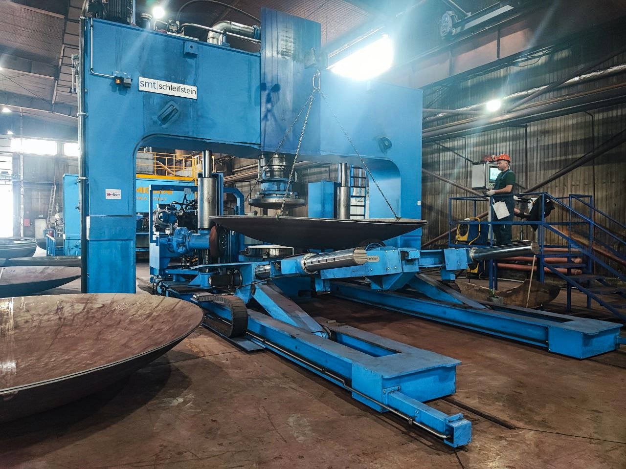 Получатель поддержки СОФПП запустил новый цех по производству днищ для железнодорожных цистерн, аппаратов и сосудов