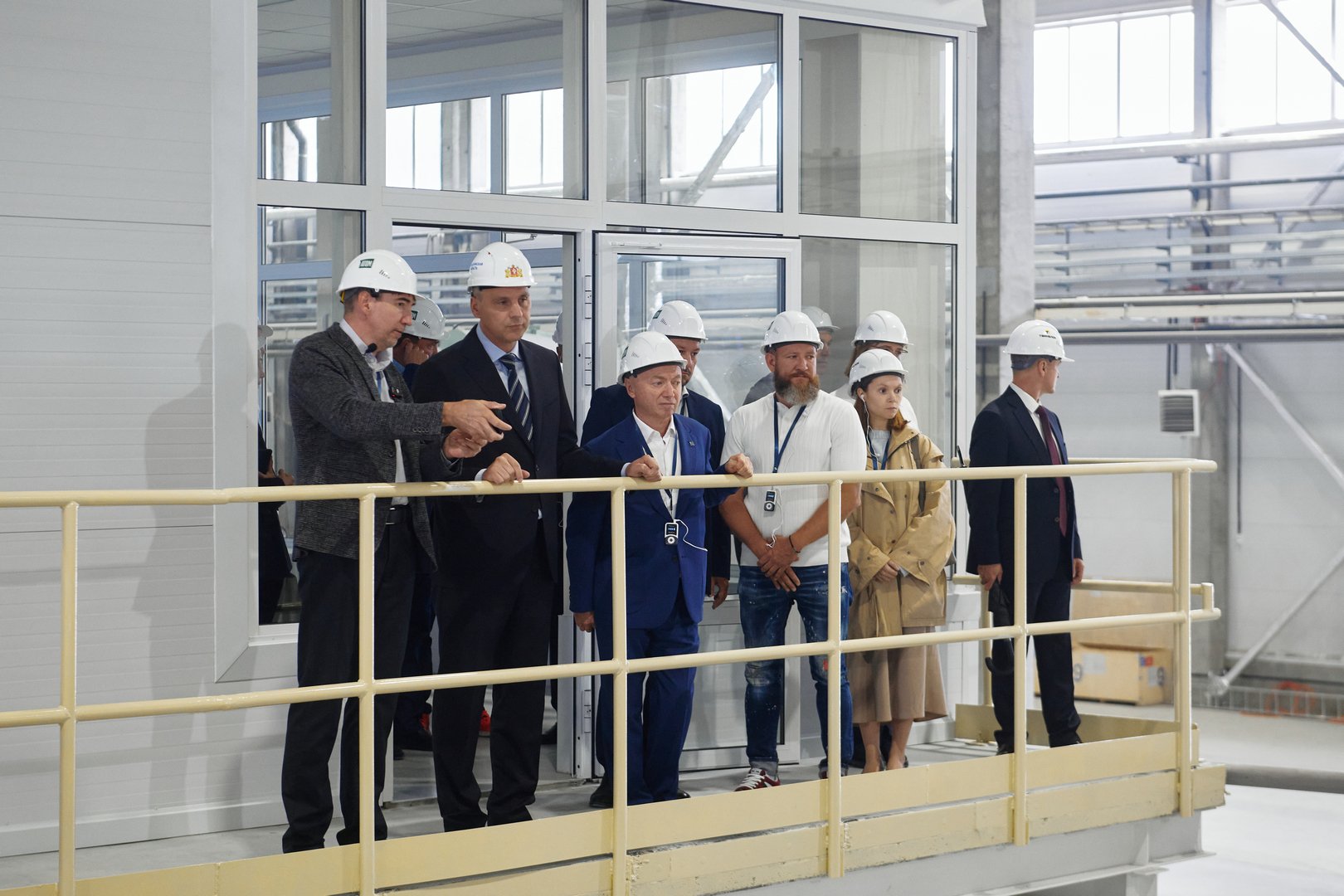 Денис Паслер посетил сысертский кластер по производству стройматериалов «Атомстройкомплекса» Денис Паслер посетил сысертский кластер по производству стройматериалов «Атомстройкомплекса»