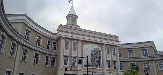 В Академическом открыли здание администрации