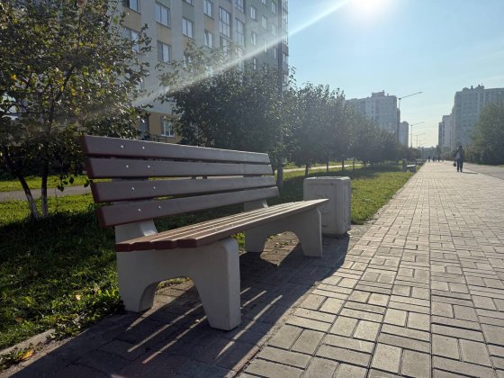 В Академическом районе Екатеринбурга в 2025 году ГК «КОРТРОС» восстановила порядка 4 тыс. кв. м пешеходных покрытий